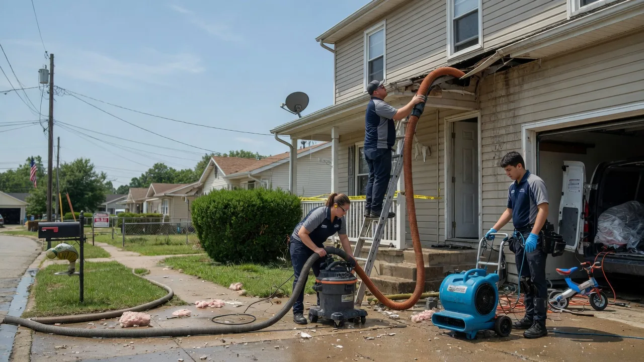 Water Damage Restoration in Okemah, OK near me